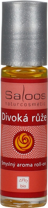 Saloos Aroma roll-on Divoká růže BIO (9 ml)