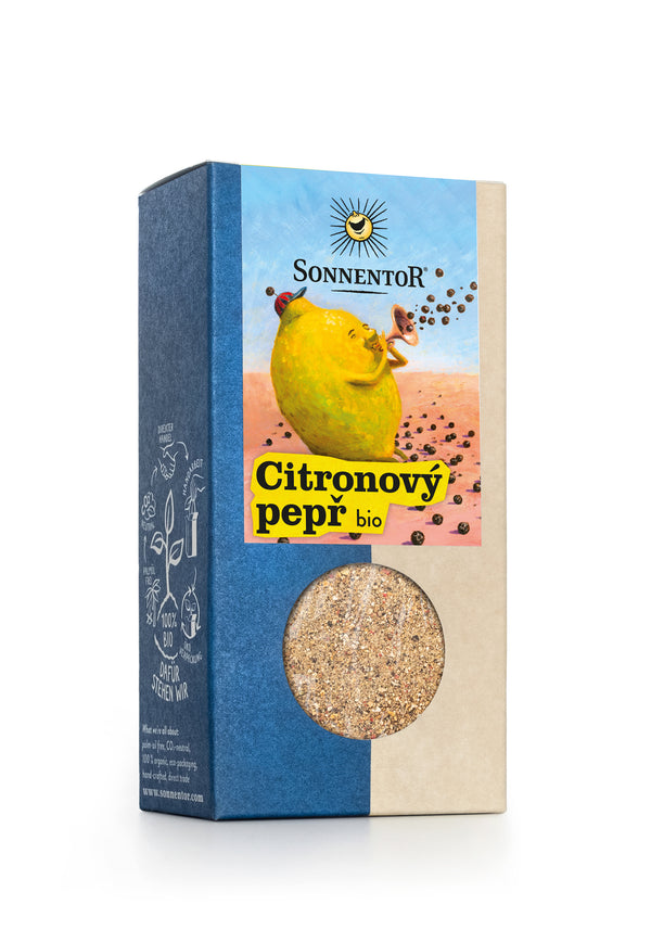 Sonnentor Kořenící směs Citronový pepř BIO - mletý (70 g)