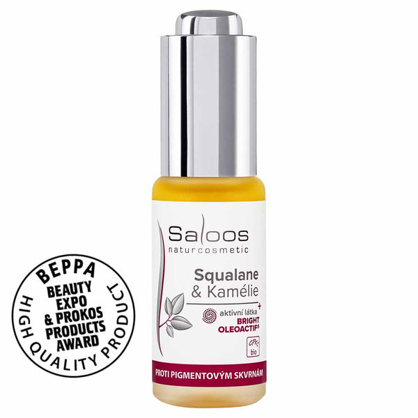 Saloos Pleťový olej Squalane & Kamélie BIO (20 ml)