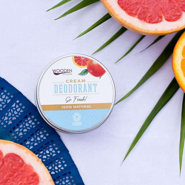 Wooden Spoon Přírodní krémový deodorant "Go Fresh!"BIO