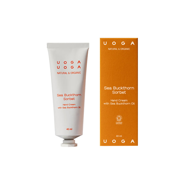 Uoga Uoga Intenzivní vyživující krém na ruce Sea Buckthorn Sorbet BIO (40 ml)