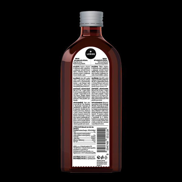 LEROS Sirup Bylinková očista (250 ml)