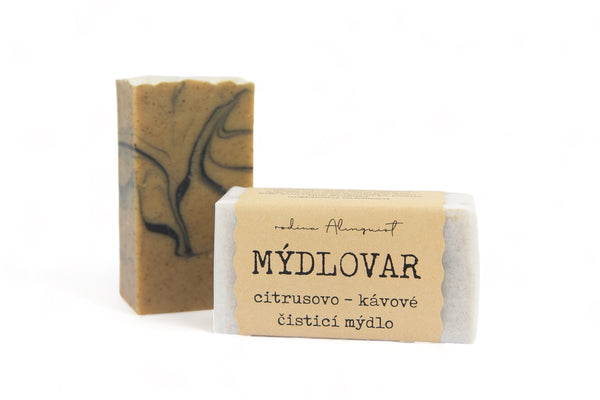 Mýdlovar Citrusovo-kávové čisticí mýdlo (60 g)