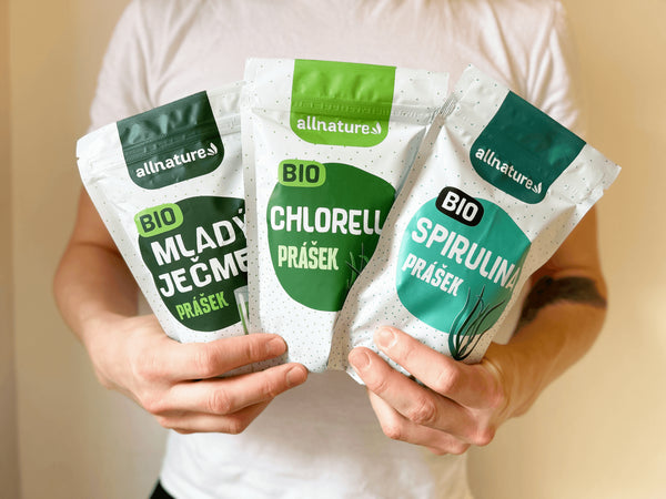 Allnature Spirulina prášek BIO (100 g)