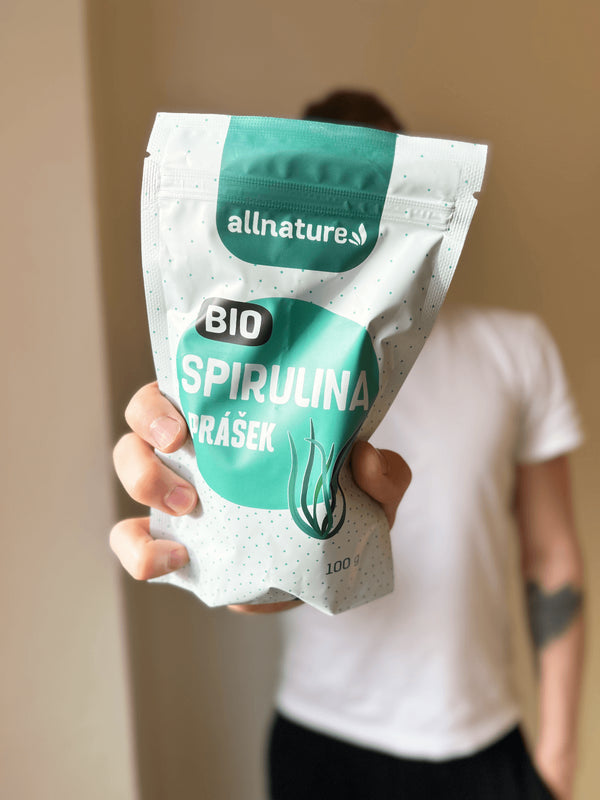 Allnature Spirulina prášek BIO (100 g)