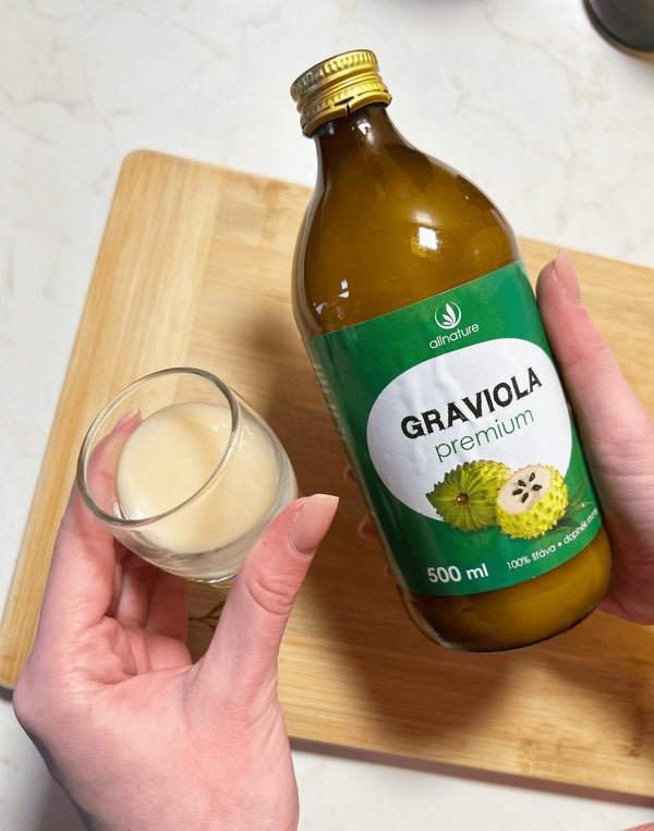 Allnature Šťáva z gravioly Premium (500 ml)