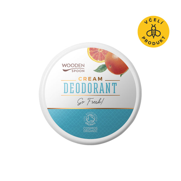 Wooden Spoon Přírodní krémový deodorant "Go Fresh!"BIO