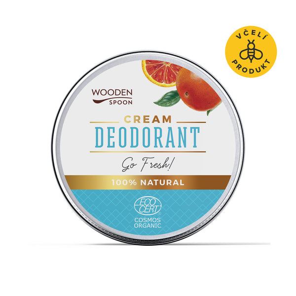 Wooden Spoon Přírodní krémový deodorant "Go Fresh!"BIO