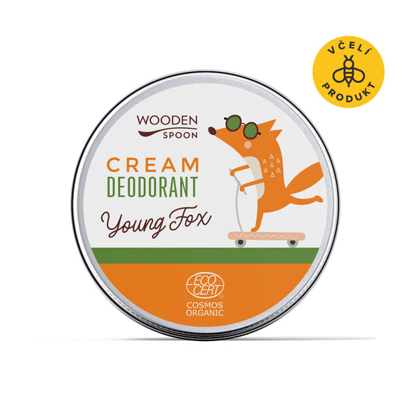 Wooden Spoon Přírodní krémový deodorant "Young fox" BIO