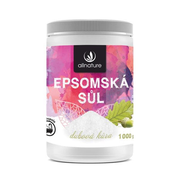 Allnature Epsomská sůl Dubová kůra (1 kg)