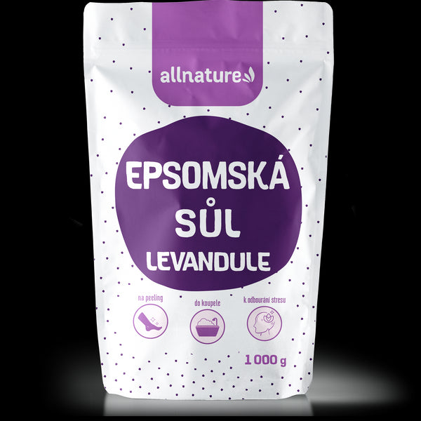 Allnature Epsomská sůl Levandule