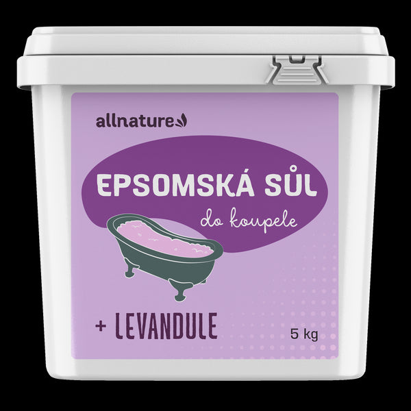 Allnature Epsomská sůl Levandule