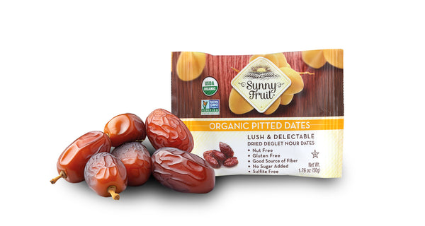 Sunny Fruit Datle sušené na slunci BIO - 250 g (5 x 50 g) - II. jakost