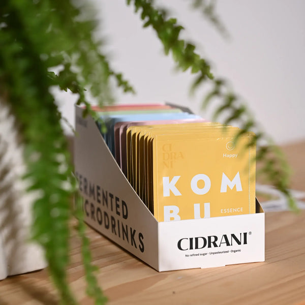 Cidrani Kombucha mikrodrink Happy BIO