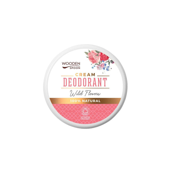 Wooden Spoon Přírodní krémový deodorant "Wild flowers" BIO