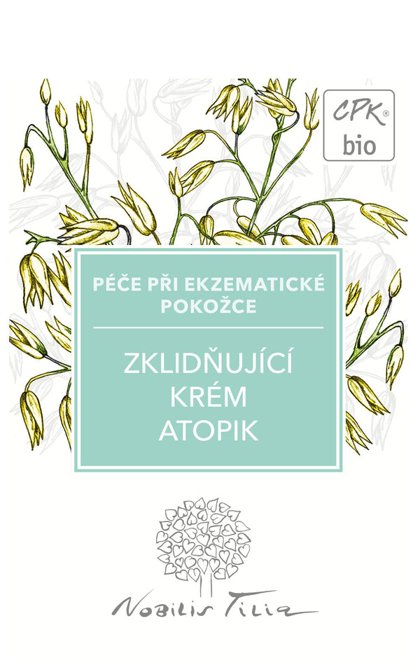 Nobilis Tilia Atopik Zklidňující krém BIO (50 ml)