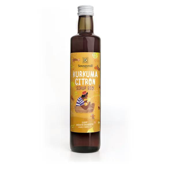 Sonnentor Sirup BIO - kurkuma a citron (500 ml)