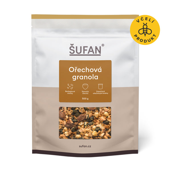 Šufan Granola ořechová (sáček 500 g)