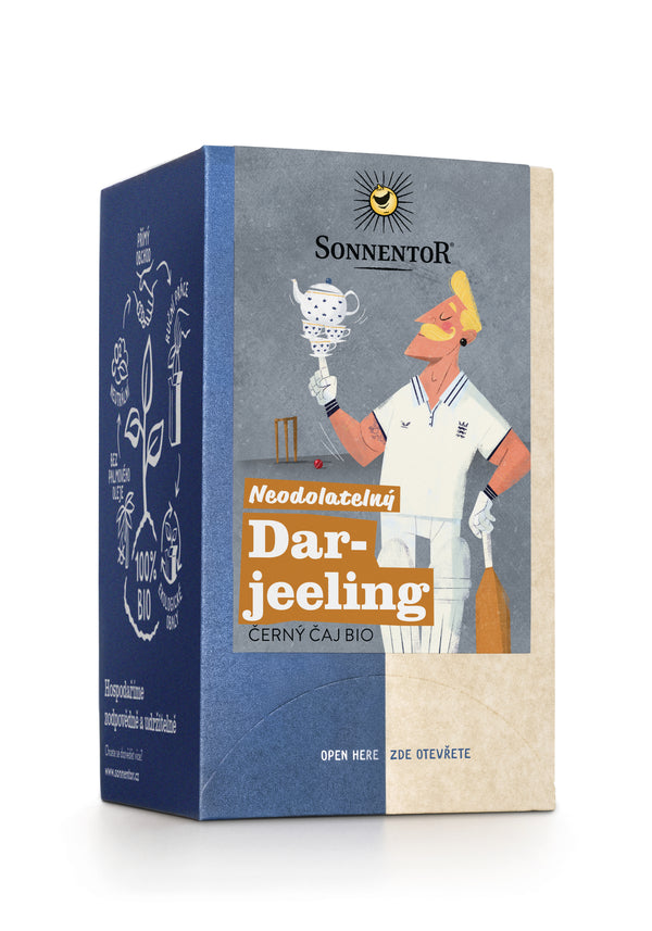 Sonnentor Černý čaj Neodolatelný Darjeeling BIO - nálev. sáčky (18 x 1,5 g)