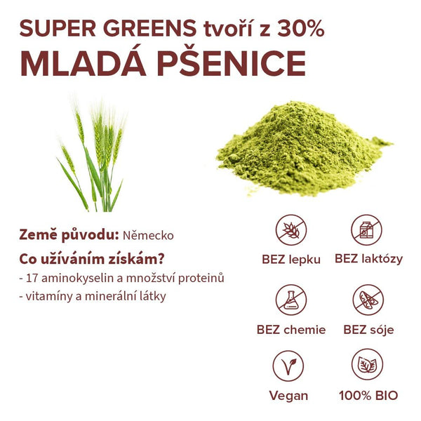 Blendea Supergreens BIO (90 kapslí)