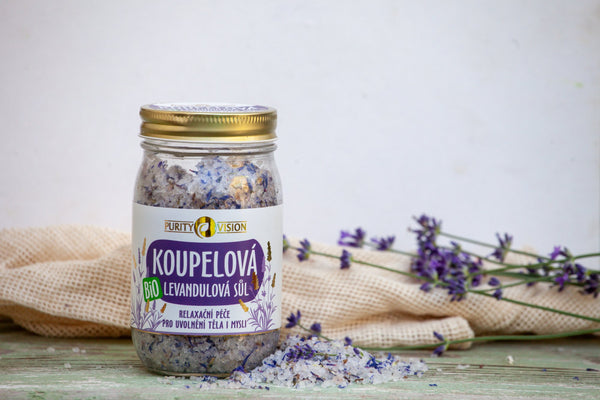 Purity Vision Levandulová koupelová sůl (400 g)