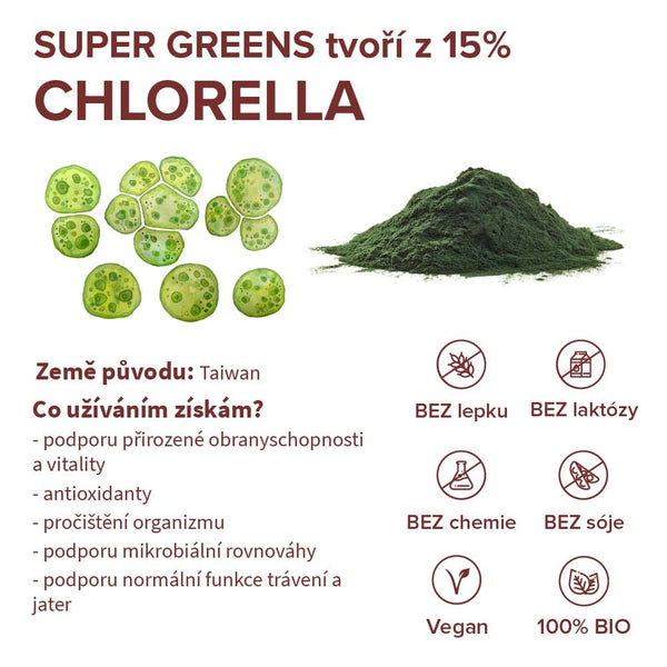 Blendea Supergreens BIO (90 kapslí)