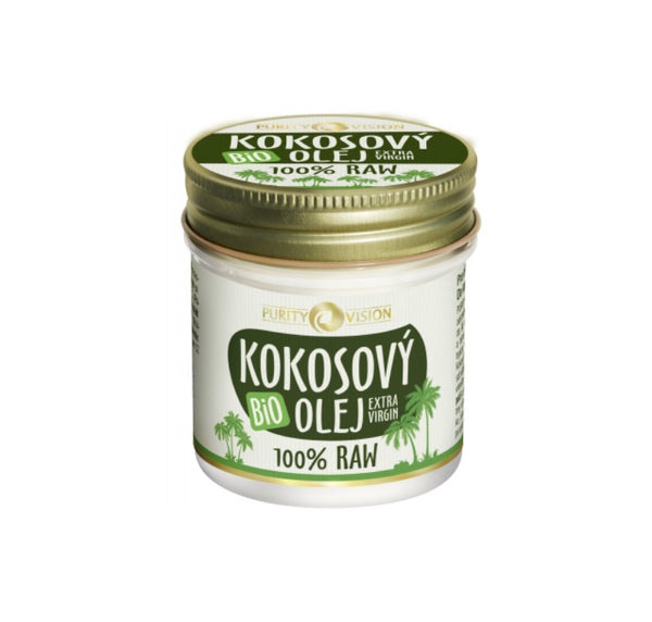 Purity Vision Kokosový olej RAW BIO (120 ml)