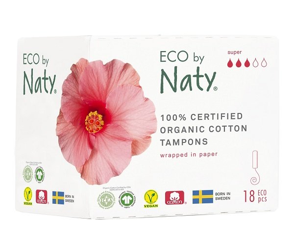 Eco by Naty Tampony Super (18 ks)