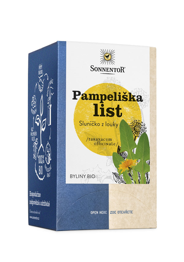 Sonnentor Pampeliška list BIO - nálevové sáčky (18 x 1,2 g)