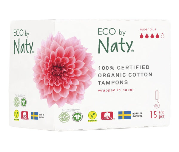 Eco by Naty Tampony Super plus (15 ks)