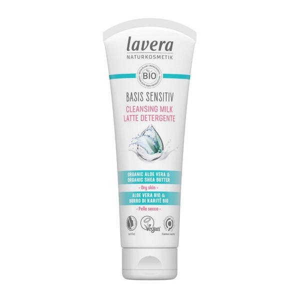 Lavera Basis Sensitive Jemné čisticí pleťové mléko (125 ml)