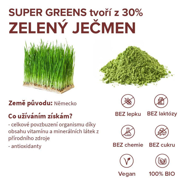 Blendea Supergreens BIO (90 kapslí)