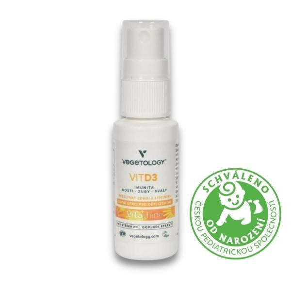 Vegetology VitD3 1000 IU ve spreji (20 ml)